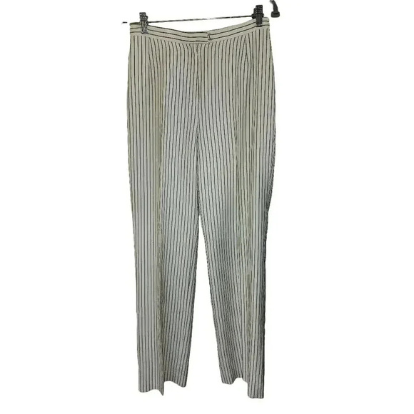 Lafayette 148 Women's Pin Strip Dress Pant Size 8 - Picture 1 of 4
